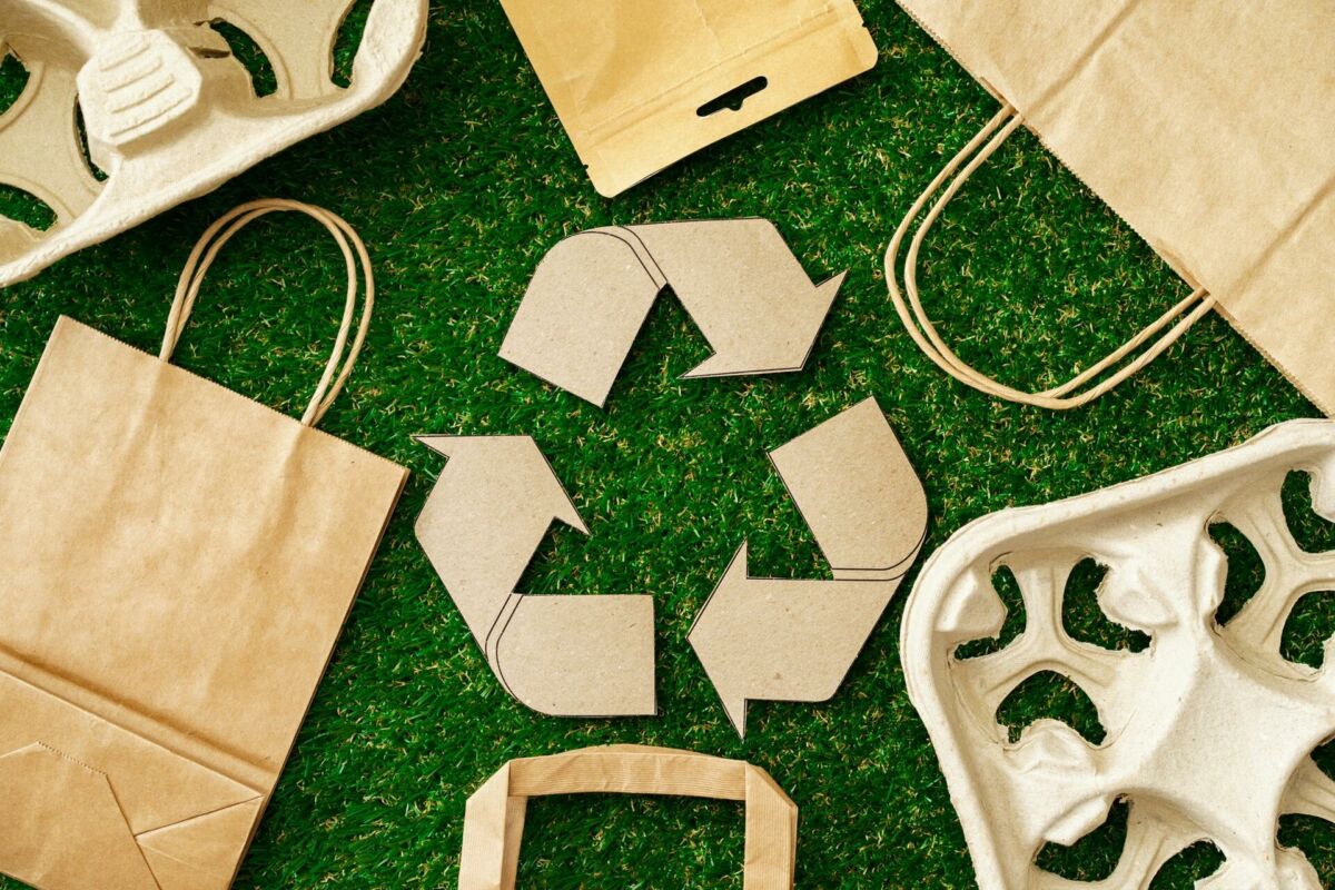 Papierowa torba ekologiczna, ekologiczna koncepcja konsumpcji
